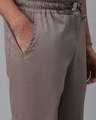 Shop Men's Wind Grey Loose Comfort Fit Pants