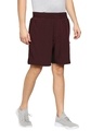 Shop Men's Wine Solid Regular Shorts-Design