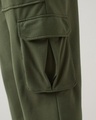Shop Men's Winter Moss Green Oversized Cargo Joggers
