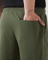 Shop Men's Winter Moss Green Oversized Cargo Joggers