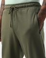 Shop Men's Winter Moss Green Oversized Joggers