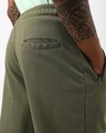 Shop Men's Winter Moss Green Oversized Joggers