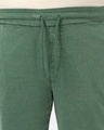 Shop Men's Winter Moss Green Oversized Plus Size Acid Wash Joggers
