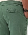 Shop Men's Winter Moss Green Oversized Plus Size Acid Wash Joggers