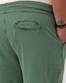 Shop Men's Winter Moss Green Oversized Plus Size Acid Wash Joggers