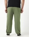 Shop Men's Winter Moss Green Oversized Plus Size Joggers-Design