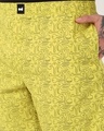 Shop Men's Yellow All Over Printed Boxers