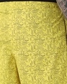 Shop Men's Yellow All Over Printed Boxers
