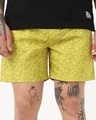 Shop Men's Yellow All Over Printed Boxers-Front