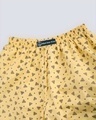 Shop Men's Yellow All Over Printed Cotton Boxers