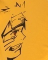 Shop Men's Yellow Anime Naruto Uzumaki Graphic Printed T-shirt
