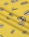 Shop Men's Yellow All Over Printed Oversized T-shirt