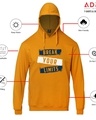 Shop Men's Yellow Break Your Limits Typography Hoodie-Design