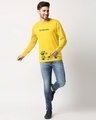 Shop Men's Yellow Busy Doing Nothing 2.0 T-shirt-Design