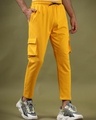 Shop Men's Yellow Cargos-Design