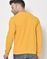 Shop Men's Yellow Casual T-shirt-Full