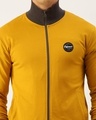 Shop Men's Yellow Color Block Jacket