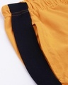 Shop Men's Yellow Color Block Track Pants