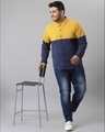 Shop Men's Yellow Colorblocked Stylish Full Sleeve Casual Shirt