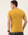 Shop Men's Yellow Colourblocked T-shirt