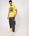Shop Men's Yellow DBZ Brats Graphic Printed T-shirt-Design
