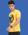 Shop Men's Yellow Doc Ock Graphic Printed T-shirt-Full