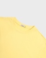 Shop Men's Yellow Genjutsu Graphic Printed Oversized T-shirt