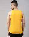 Shop Men's Yellow Graphic Printed Vest-Full