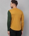 Shop Men's Yellow & Green Color Block Slim Fit Shirt-Full