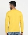 Shop Men's Yellow Henley Plus Size T-shirt-Design