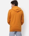 Shop Men's Yellow Hooded Sweatshirt-Design