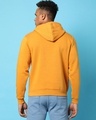 Shop Men's Yellow Inspire Typography Hooded Sweatshirt-Design