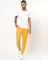 Shop Men's Yellow Joggers-Design