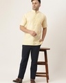 Shop Men's Yellow Kurta-Full