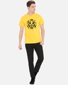 Shop Men's Yellow Law of Water Printed T-shirt