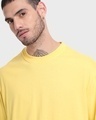 Shop Men's Yellow Lemon Drop Oversized T-shirt