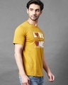 Shop Men's Yellow Love One Typography Slim Fit T-shirt-Design