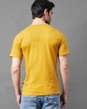 Shop Men's Yellow Love One Typography Slim Fit T-shirt-Full