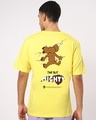 Shop Men's Yellow Mighty Jerry Graphic Printed Oversized T-shirt-Design