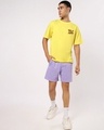 Shop Men's Yellow Mighty Jerry Graphic Printed Oversized T-shirt