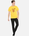 Shop Men's Yellow Miss Minutes Graphic Printed T-shirt-Full