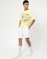 Shop Men's Yellow Mood Loading Graphic Printed Oversized Fit T-shirt-Design