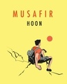Shop Men's Yellow Musafir Hoon Graphic Printed T-shirt-Full