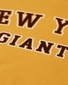 Shop Men's Yellow New York Typography Oversized T-shirt