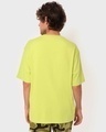 Shop Men's Yellow Oversized T-shirt
