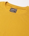 Shop Men's Yellow Oversized T-shirt