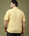 Shop Men's Yellow Plus Size Shirt-Full