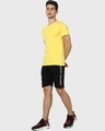 Shop Men's Yellow Plus Size T-shirt-Full