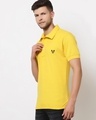 Shop Men's Yellow Slim Fit T-shirt-Design