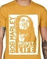 Shop Men's Yellow Regular Fit T-shirt-Full